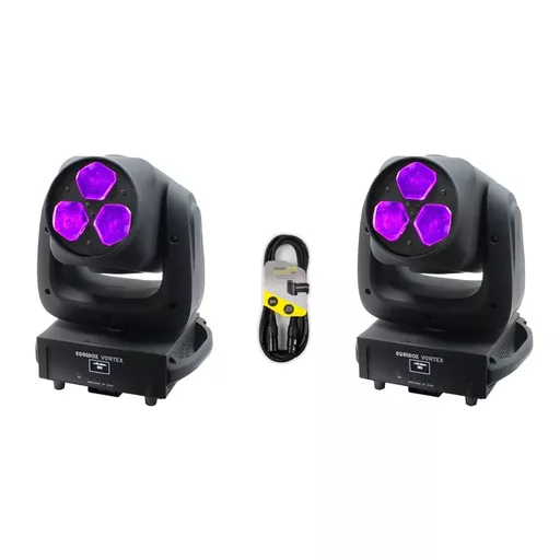 Equinox Vortex Moving Head Twin Pack Bundle