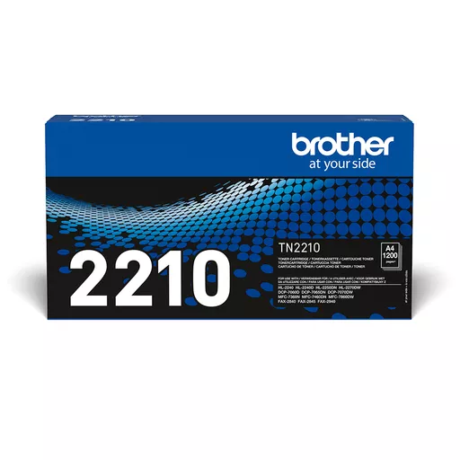 Brother TN-2210 Toner-kit, 1.2K pages ISO/IEC 19752 for Brother Fax 2840/HL-2240