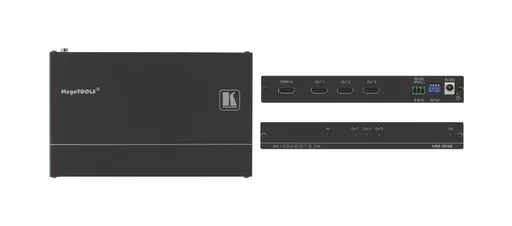 Kramer Electronics VM-3H2 video line amplifier Black