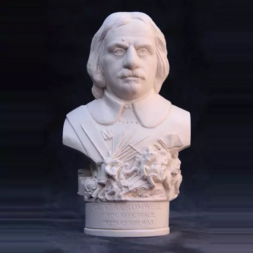 Oliver Cromwell Bust