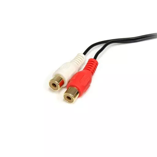 StarTech.com 6 ft Stereo Audio Cable - 3.5mm Male to 2x RCA Female