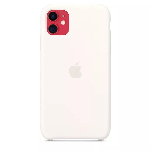 Apple iPhone 11 Silicone Case - Soft White