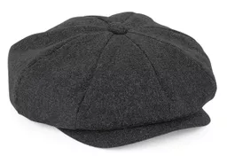 Melton Wool Baker Boy Cap