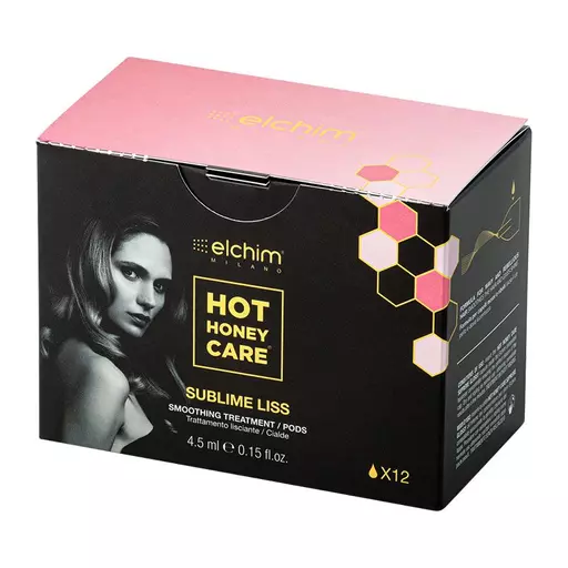 Elchim Hot Honey Care Sublime Liss Smoothing Treatment Pods x12