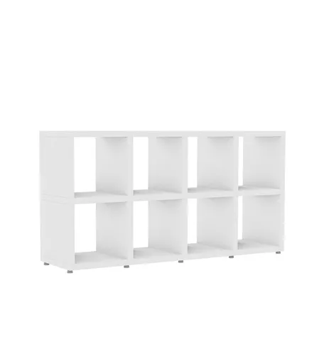 White Storage Cube Shelving 2 x 4