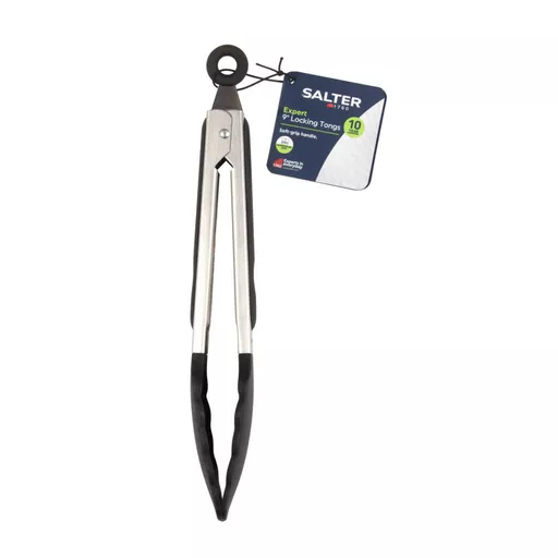 SALTER EXPERT 9" KITCHEN TONGS