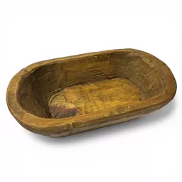 Carved Wooden Server Bowl 1.jpg