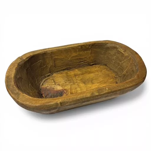 Carved Wooden Server Bowl 1.jpg