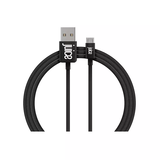 Juice JUI-CABLE-MICRO-1.5M-RND-BLK USB cable USB 2.0 USB A Micro-USB B Black