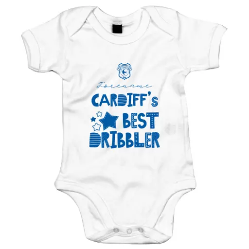 Cardiff City Best Dribbler Baby Bodysuit