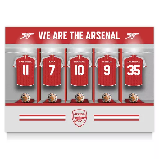 Arsenal FC Dressing Room Poster