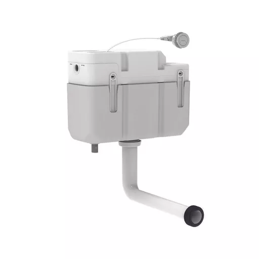 Compact Hidden / Concealed Cistern - White
