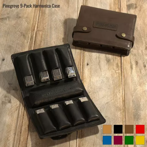 Nine-Pack Harmonica Case