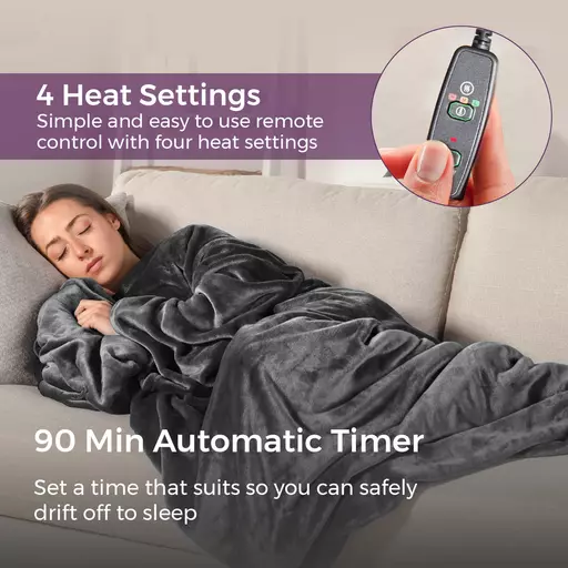 Heated Wearable Blanket | Electric Blankets | Carmen Products