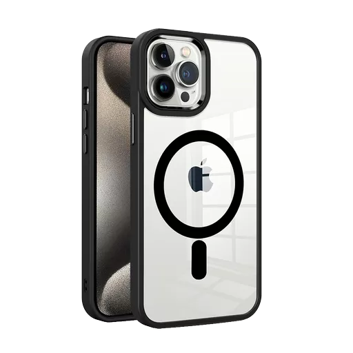 ProMag Metallic for iPhone 15 Pro Max - Black