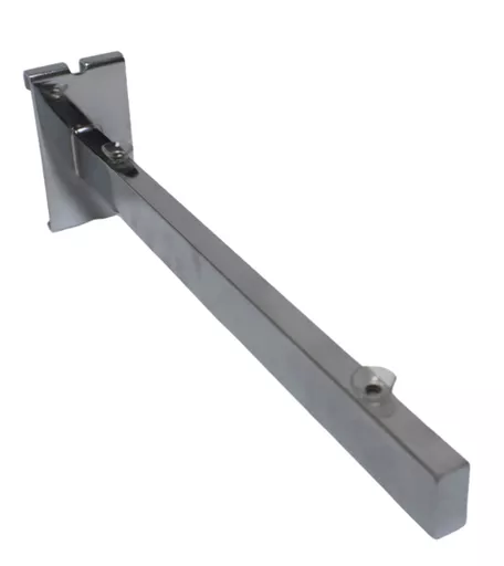 Single Gridwall Glass Shelf Bracket (Various Sizes Available)