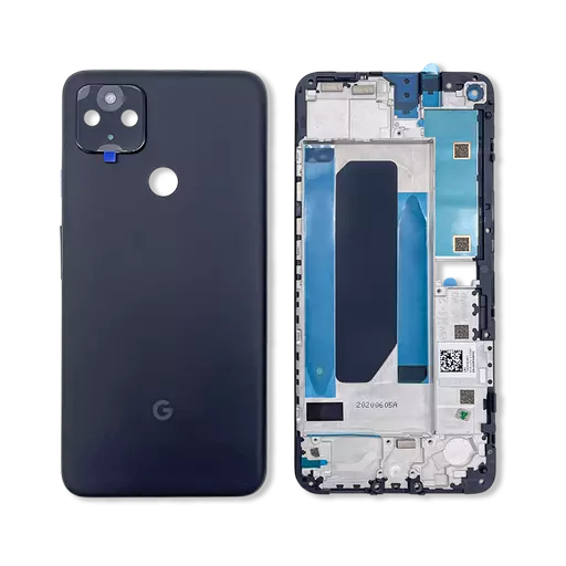 Back Housing (Just Black) (CERTIFIED) - For Google Pixel 4a 5G