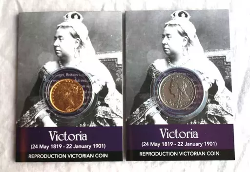 Victorian Shilling and Sovereign Coin packs