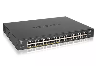 NETGEAR GS348PP Unmanaged Gigabit Ethernet (10/100/1000) Power over Ethernet (PoE) Black