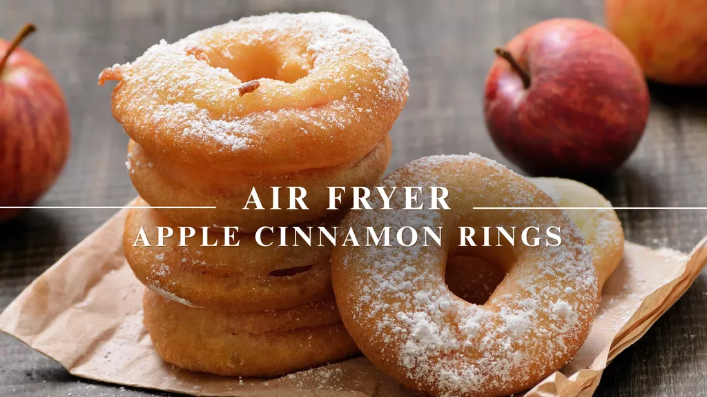 Air Fryer Cinnamon Rings