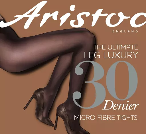 Aristoc 30 Denier OPAQUE TIGHTS   Navy