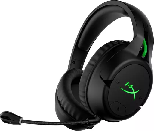 HyperX CloudX Flight - Wireless Gaming Headset (Black-Green) - Xbox