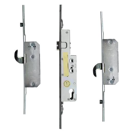 AVOCET Lever Operated Latch & Deadbolt Twin Spindle - 2 Hook 2 Roller