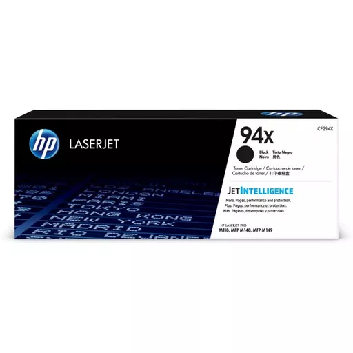 HP 94X (CF294X) Black Original LaserJet Toner Cartridge (2800 Yield)