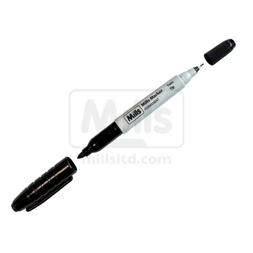 Mills Marker Twin Tip (Black) - Single