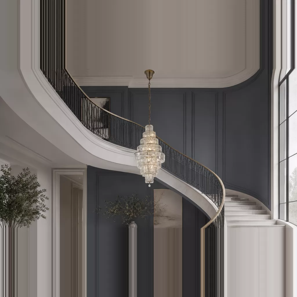Image of Empire 13Lt Chandelier for the blog How To Choose The Right Size Chandelier