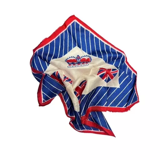 Royal Jubilee Silk Handkerchief