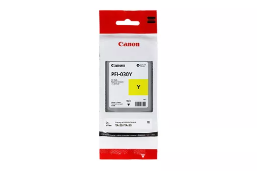 Canon 3492C001/PFI-030Y Ink cartridge yellow 55ml for Canon IPF TA-20/TM-240