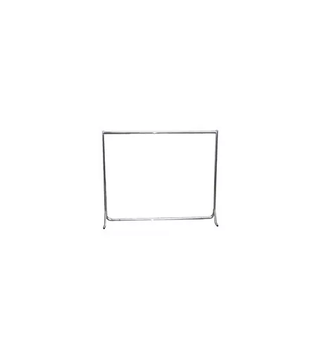 6ft Fishtail Chrome Heavy Duty Clothes Rail