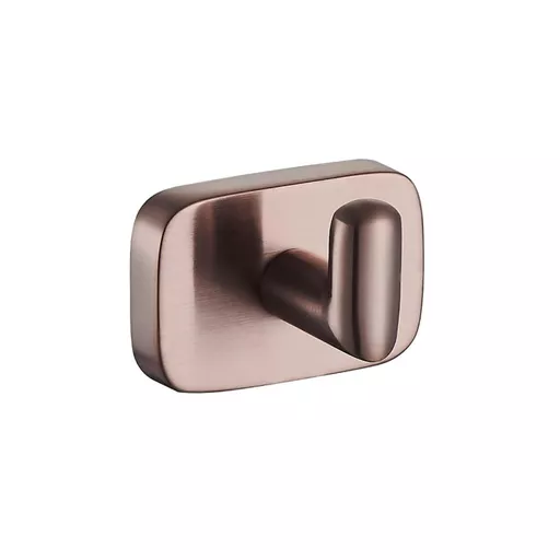 Asti Curved Robe Hook - Brushed Bronze