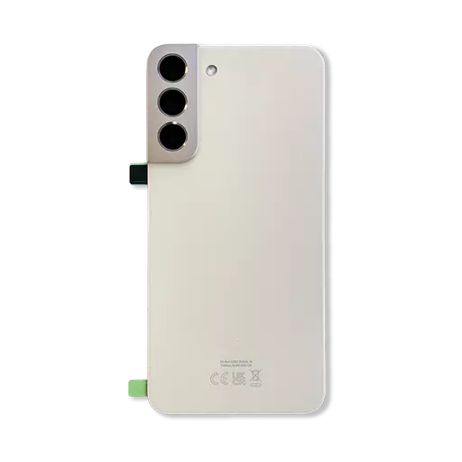 Back Cover w/ Camera Lens (Service Pack) (Cream) - For Galaxy S22+ 5G (S906)