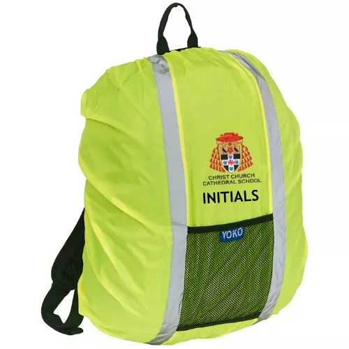 Christ Church Cathedral School Hi Vis Rucksack Cover