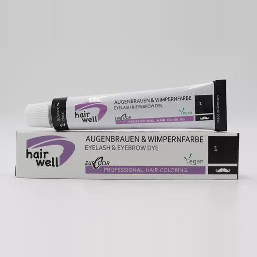 Hairwell Lash & Brow Tint - Black