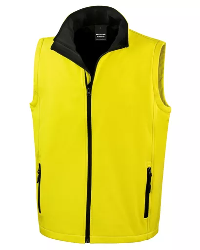 Men's Printable Softshell Bodywarmer