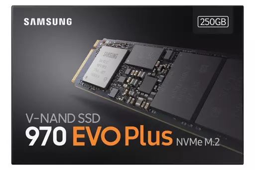 Samsung 970 EVO Plus M.2 250 GB PCI Express 3.0 V-NAND MLC NVMe