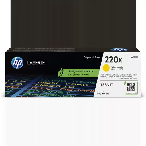 HP W2202X/220X Toner cartridge yellow high-capacity, 5.5K pages ISO/IEC 19798 for HP CLJ Pro 4202