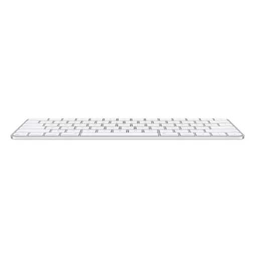 Apple Magic keyboard USB + Bluetooth US English Aluminium, White