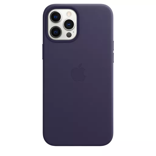 Apple iPhone 12 Pro Max Leather Case with MagSafe - Deep Violet