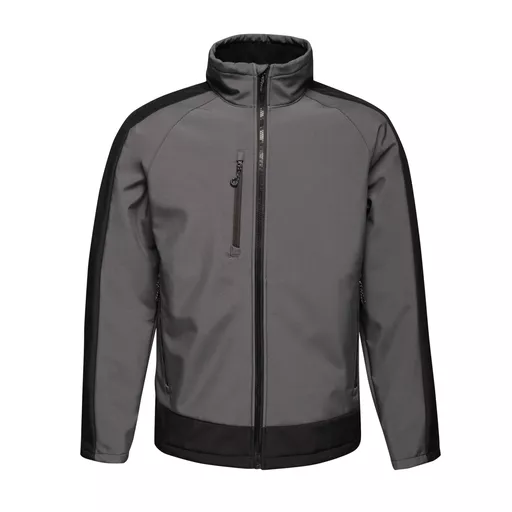 Contrast 3 Layer Printable Softshell Jacket