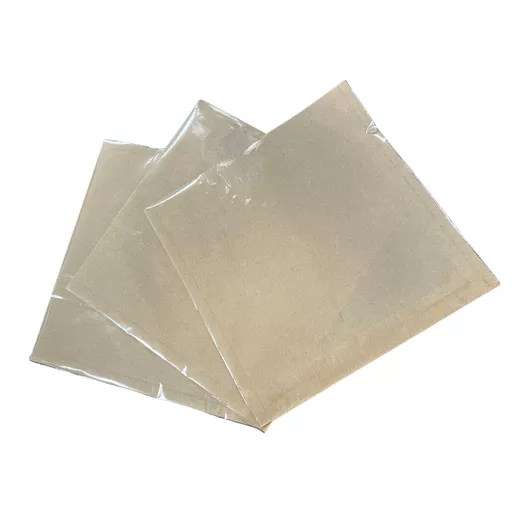 216 x 216mm Film Fronted Bag Kraft