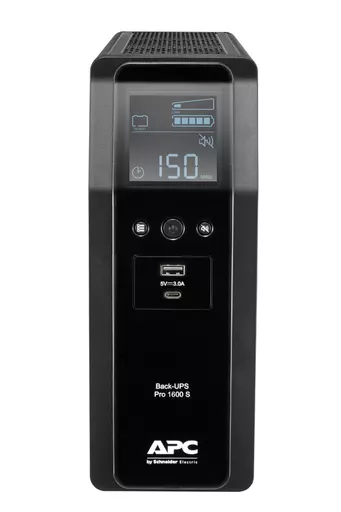 APC BR1600SI uninterruptible power supply (UPS) Line-Interactive 1.6 kVA 960 W 8 AC outlet(s)