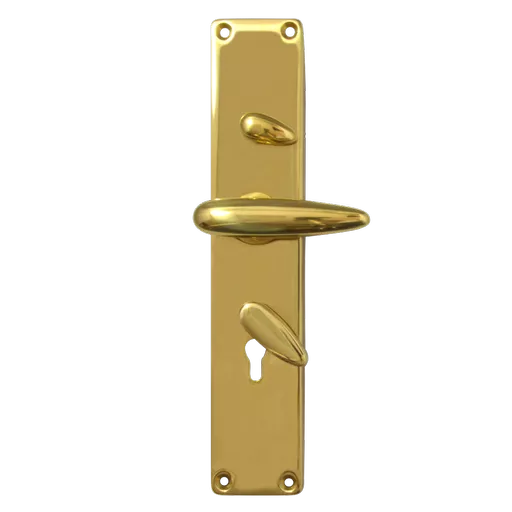 FRANK ALLART 1218 & 1220 Handle Door Furniture To Suit Chubb 3R35