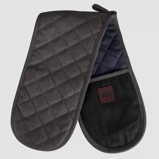 Denim Double Oven Glove