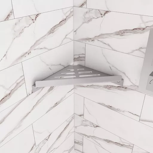 Tile Grout Shelf Chrome