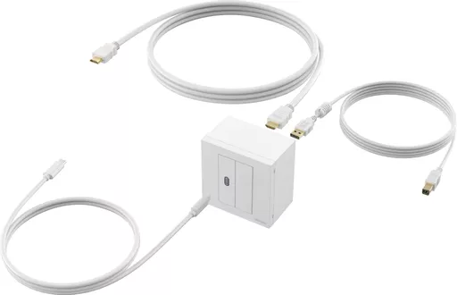 Vision TC3-CPK3M socket-outlet USB C White