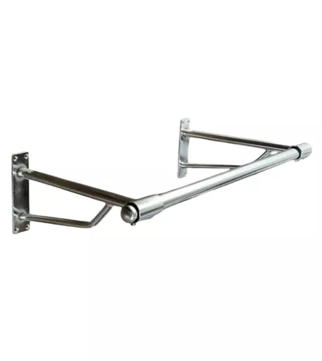 Wall Mounted Rail Set – 1000mm Chrome Hanging Rail